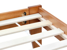 Load image into Gallery viewer, Meri Single Wooden Bed Frame - Oak