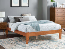 Load image into Gallery viewer, Meri Double Wooden Bed Frame - Oak
