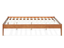 Load image into Gallery viewer, Meri Double Wooden Bed Frame - Oak