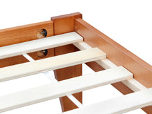 Load image into Gallery viewer, Meri Double Wooden Bed Frame - Oak