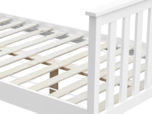 Load image into Gallery viewer, Andes King Single Wooden Bed Frame - White