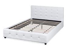 Load image into Gallery viewer, Augusta King PU Bed Frame - White