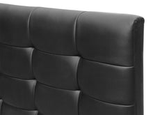 Load image into Gallery viewer, Augusta Super King PU Bed Frame - Black