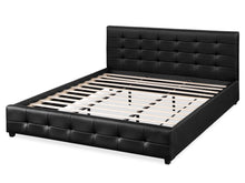 Load image into Gallery viewer, Augusta Super King PU Bed Frame - Black