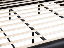 Load image into Gallery viewer, Augusta Super King PU Bed Frame - Black