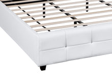 Load image into Gallery viewer, Augusta Super King PU Bed Frame - White
