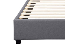 Load image into Gallery viewer, Bromo Fabric Slat Bed Frame - Queen
