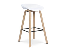 Load image into Gallery viewer, Kai Bar Stool Metal Barstool 75cm - White