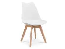 Load image into Gallery viewer, Evelyn Dining Chair Padded - Set of 2 - White