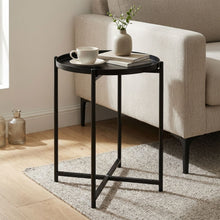 Load image into Gallery viewer, Ellison Round Side Table Coffee Table - Black