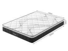 Load image into Gallery viewer, Deluxe Plus 7 Zone Support Mattress - Queen