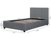 Load image into Gallery viewer, Shasta King Single Bed Frame - Dark Grey