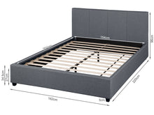 Load image into Gallery viewer, Shasta Queen Bed Frame - Dark Grey