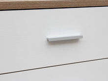 Load image into Gallery viewer, Bram Tallboy 5 Drawer Chest Dresser - Oak