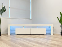 Load image into Gallery viewer, Zoar 1.9m LED Entertainment Unit - White