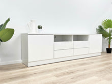 Load image into Gallery viewer, Antler 1.8m Entertainment Unit - White