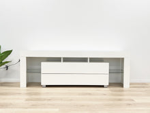 Load image into Gallery viewer, Dothan 1.6m LED Entertainment Unit - White