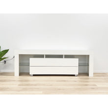 Load image into Gallery viewer, Dothan 1.6m LED Entertainment Unit - White