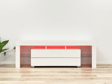 Load image into Gallery viewer, Dothan 1.6m LED Entertainment Unit - White