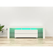 Load image into Gallery viewer, Dothan 1.6m LED Entertainment Unit - White