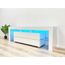 Load image into Gallery viewer, Dothan 1.6m LED Entertainment Unit - White