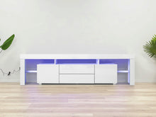 Load image into Gallery viewer, Micco 2m LED Entertainment Unit - White