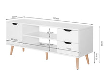 Load image into Gallery viewer, Laguna 1.2m Entertainment Unit - White