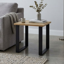 Load image into Gallery viewer, Frohna Square Coffee Table Side Table - Oak