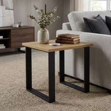 Load image into Gallery viewer, Frohna Square Coffee Table Side Table - Oak