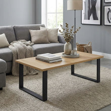 Load image into Gallery viewer, Frohna Rectangular Coffee Table - Oak