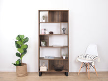 Load image into Gallery viewer, Frohna Bookshelf Display Shelf - Walnut