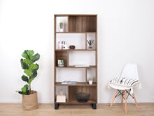 Load image into Gallery viewer, Frohna Bookshelf Display Shelf - Walnut