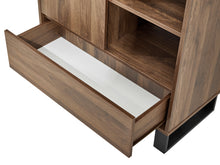 Load image into Gallery viewer, Frohna Bookshelf Cabinet with Drawer - Walnut