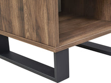 Load image into Gallery viewer, Frohna Wooden Bedside Table Nightstand - Walnut