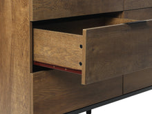 Load image into Gallery viewer, Ocala Low Boy 6 Drawer Chest Dresser - Walnut