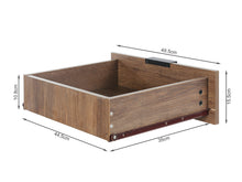 Load image into Gallery viewer, Ocala Wooden Bedside Table - Walnut