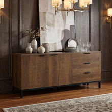 Load image into Gallery viewer, Ocala Sideboard Buffet Table - Walnut
