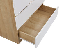 Load image into Gallery viewer, Harris 6 Drawers Tallboy - Oak + White