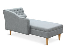 Load image into Gallery viewer, Florence Chaise Lounge Sofa - Grey