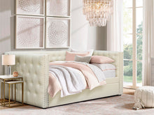 Load image into Gallery viewer, Anzer Single Trundle Bed Frame - Beige