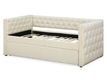 Load image into Gallery viewer, Anzer Single Trundle Bed Frame - Beige