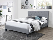 Load image into Gallery viewer, Blane Double Bed Frame - Grey