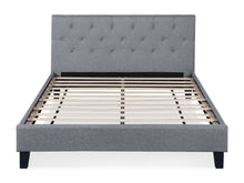 Load image into Gallery viewer, Blane Double Bed Frame - Grey