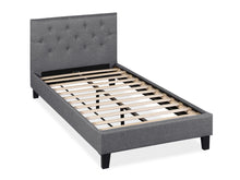 Load image into Gallery viewer, Blane Single Bed Frame - Dark Grey
