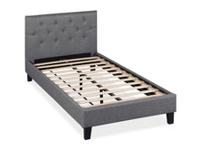 Load image into Gallery viewer, Blane Single Bed Frame - Dark Grey