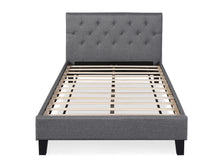 Load image into Gallery viewer, Blane King Single Bed Frame - Dark Grey