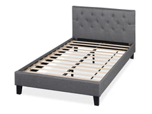 Load image into Gallery viewer, Blane King Single Bed Frame - Dark Grey