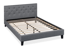 Load image into Gallery viewer, Blane Double Bed Frame - Dark Grey