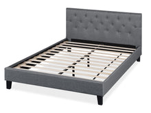 Load image into Gallery viewer, Blane Double Bed Frame - Dark Grey