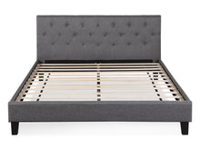 Load image into Gallery viewer, Blane Queen Bed Frame - Dark Grey